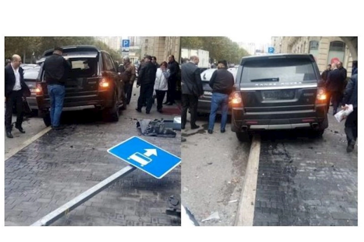 Paytaxtda “Prius” “Range Rover”lə toqquşdu — VİDEO