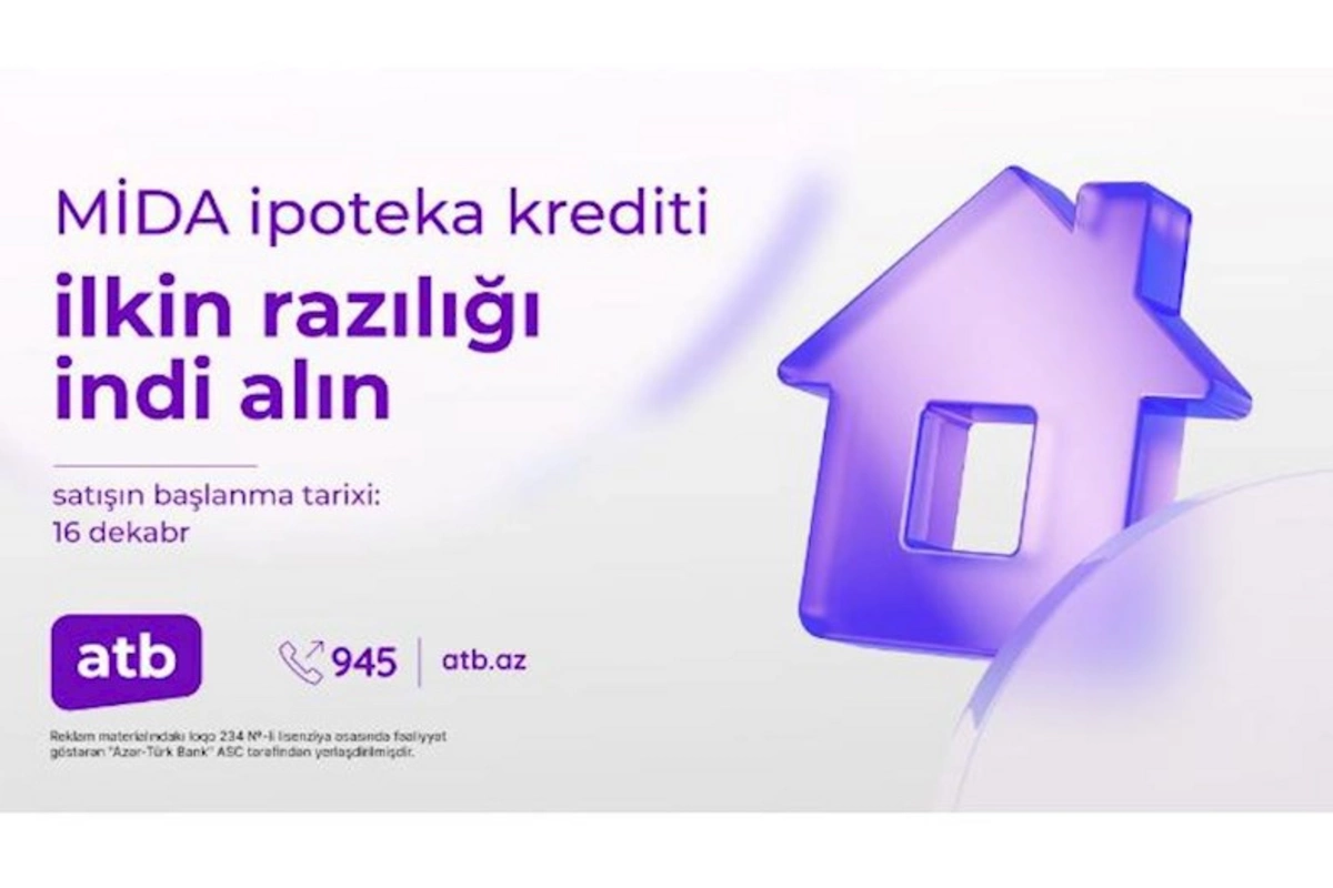 Güzəştli mənzil alanlar Azər Türk Banka müraciət edə bilərlər