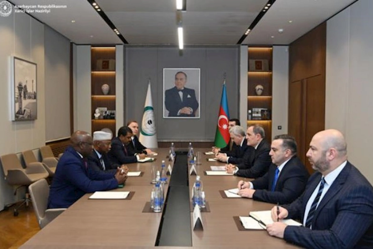 Ceyhun Bayramov İslam Əməkdaşlıq Təşkilatının Baş katibi ilə görüşdü
