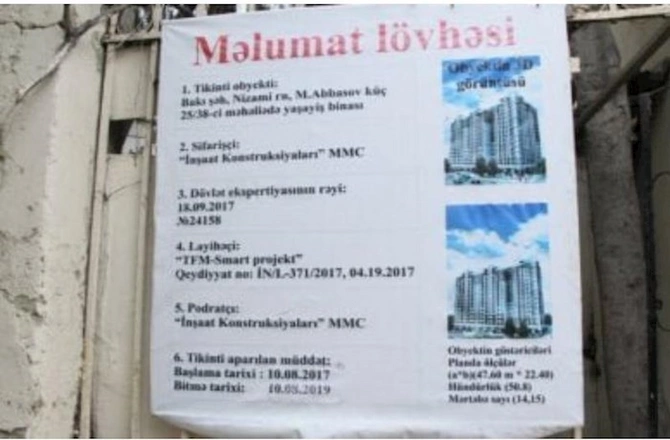 14 əvəzinə 17 mərtəbə tikdilər — 280-dən çox insanı aldatdılar 14 əvəzinə 17 mərtəbə tikdilər — 280-dən çox insanı aldatdılar