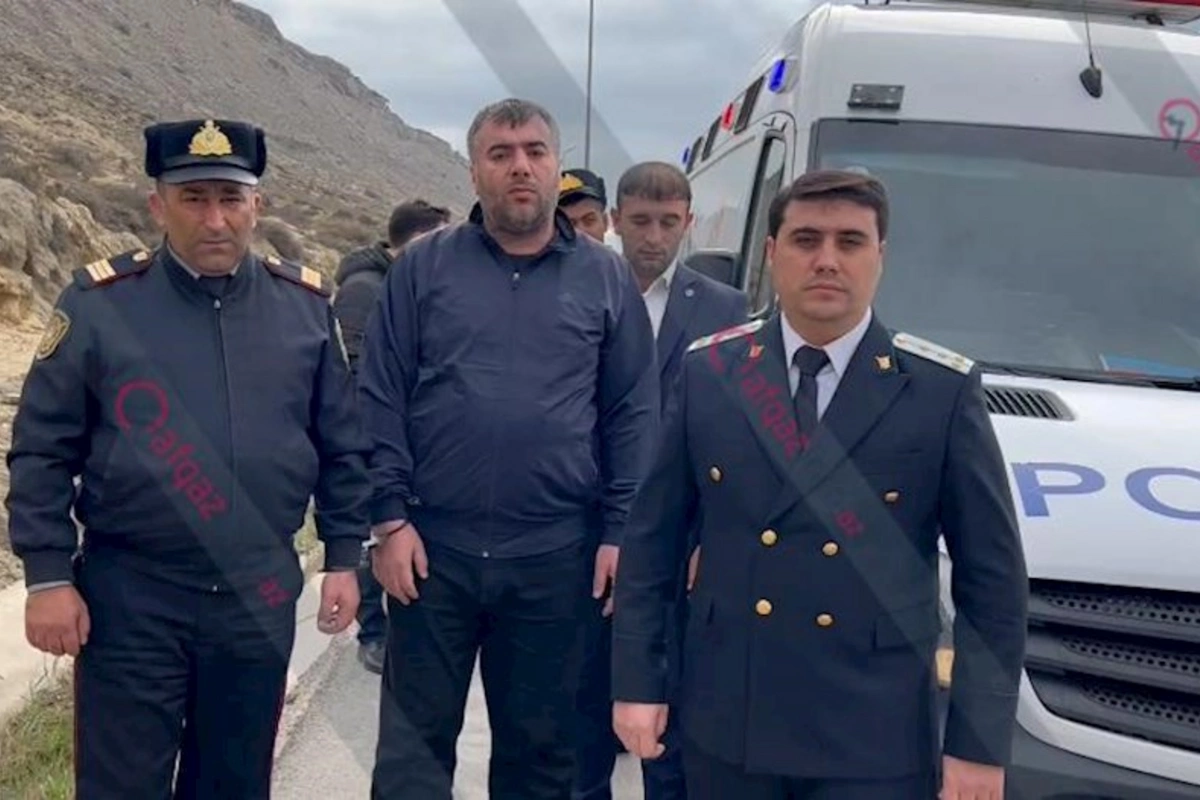 Rəşad Dağlı qətl törətdiyi yerdə dindirilib — İSTİNTAQ GÖRÜNTÜLƏRİ