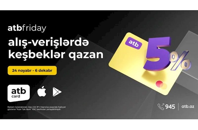 Azər Türk Bankdan daha bir cashback KAMPANİYASI