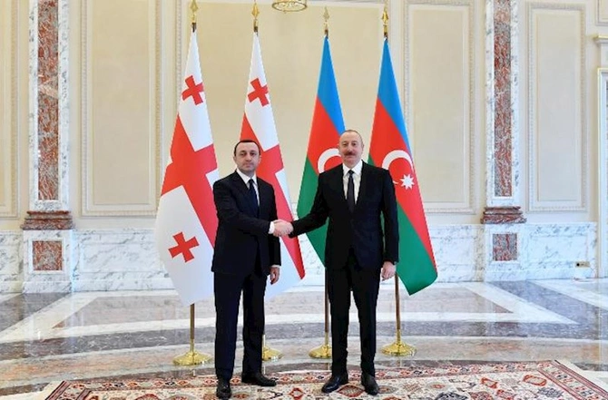 İlham Əliyev Gürcüstanın Baş naziri ilə görüşüb — YENİLƏNİB