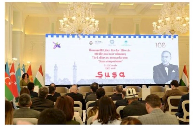 Şuşada türk dünyası memarlarının simpoziumu keçirilir — FOTO Şuşada türk dünyası memarlarının simpoziumu keçirilir — FOTO