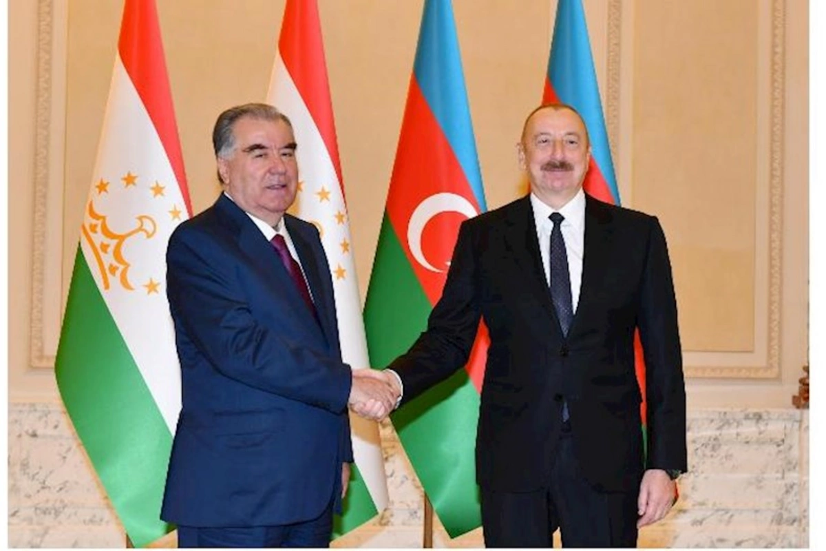 Azərbaycan və Tacikistan prezidentləri görüşdü — FOTOLAR