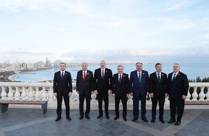 SPECA-nın sammitində iştirak edən liderlərin şərəfinə İlham Əliyevin adından rəsmi nahar verilib — FOTOLAR