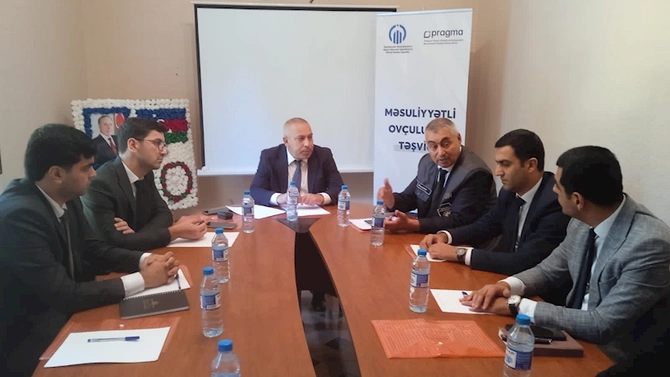 Məsuliyyətli ovçuluğun təşviqi layihəsi başa çatıb Məsuliyyətli ovçuluğun təşviqi layihəsi başa çatıb