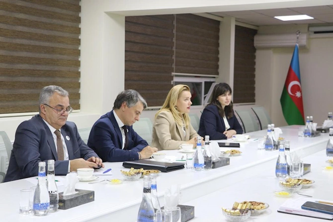 BMT-nin Avropa üzrə İqtisadi Komissiyasının icraçı katibi ilə görüş keçirilib