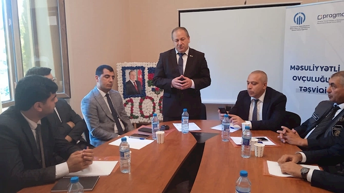 Məsuliyyətli ovçuluğun təşviqi layihəsi başa çatıb Məsuliyyətli ovçuluğun təşviqi layihəsi başa çatıb