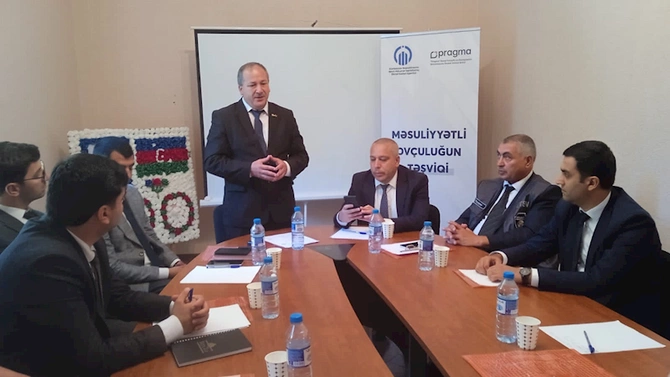 Məsuliyyətli ovçuluğun təşviqi layihəsi başa çatıb Məsuliyyətli ovçuluğun təşviqi layihəsi başa çatıb