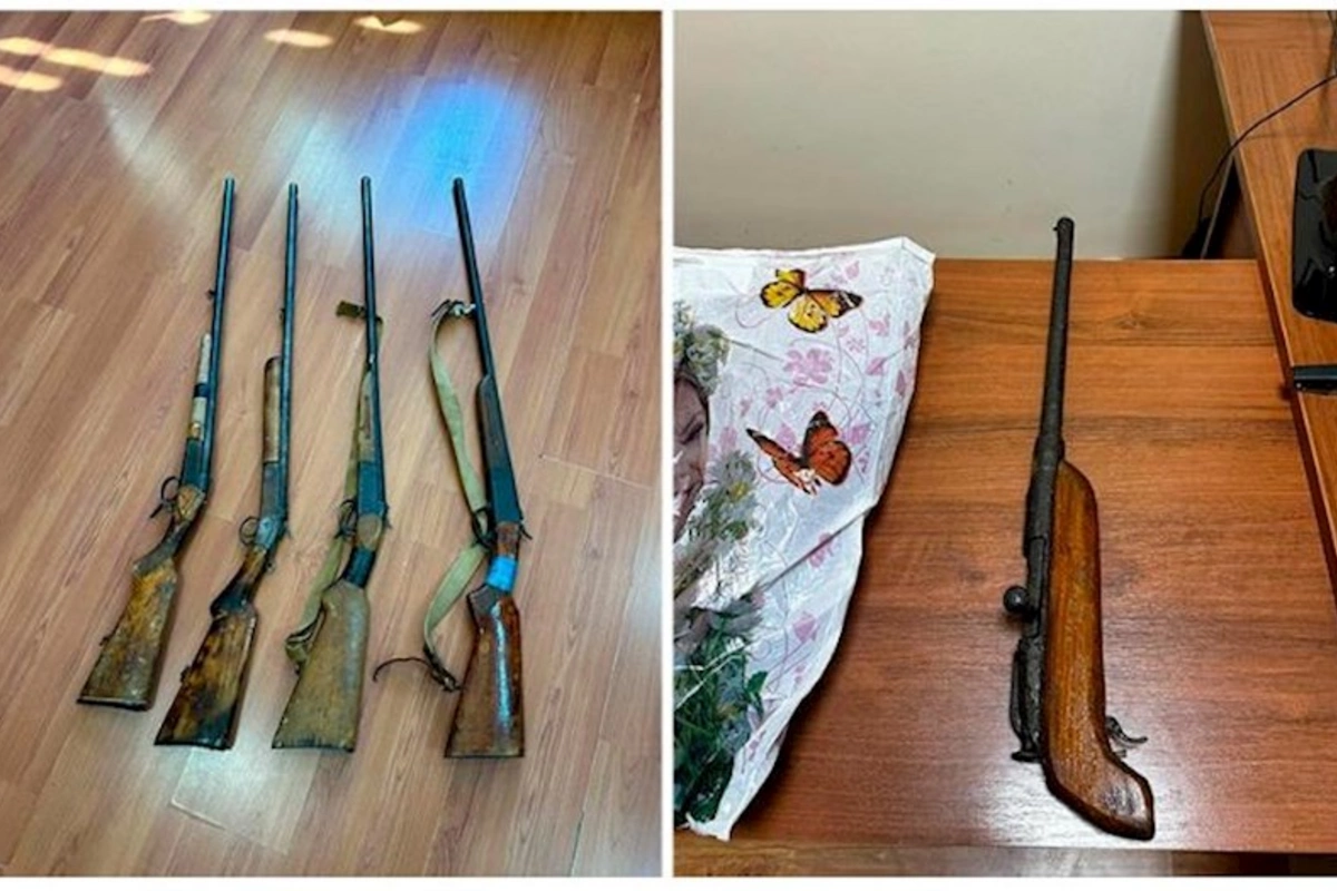 Göygöldə vətəndaşlar odlu silahları polisə təhvil veriblər