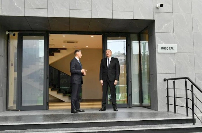 Prezident cüdoçular üçün yaradılan şəraitlə tanış oldu — FOTOLAR