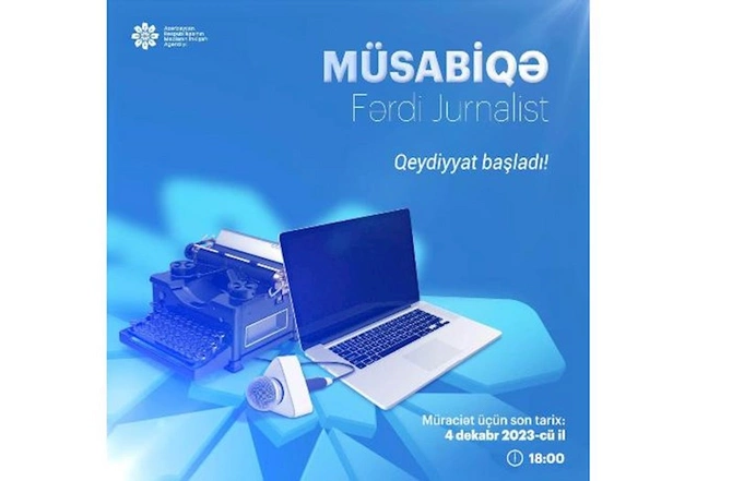 MEDİA jurnalistlər üçün müsabiqə elan edib MEDİA jurnalistlər üçün müsabiqə elan edib