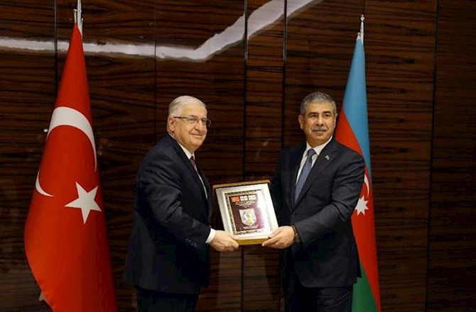 Zakir Həsənov Yaşar Güler ilə görüşdü