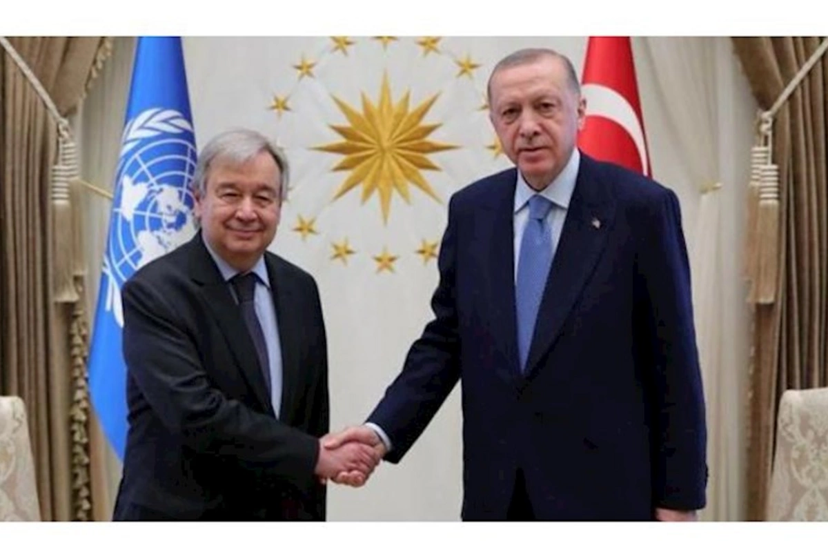 Prezident Ərdoğan BMT-nin baş katibi Quterreşlə danışdı