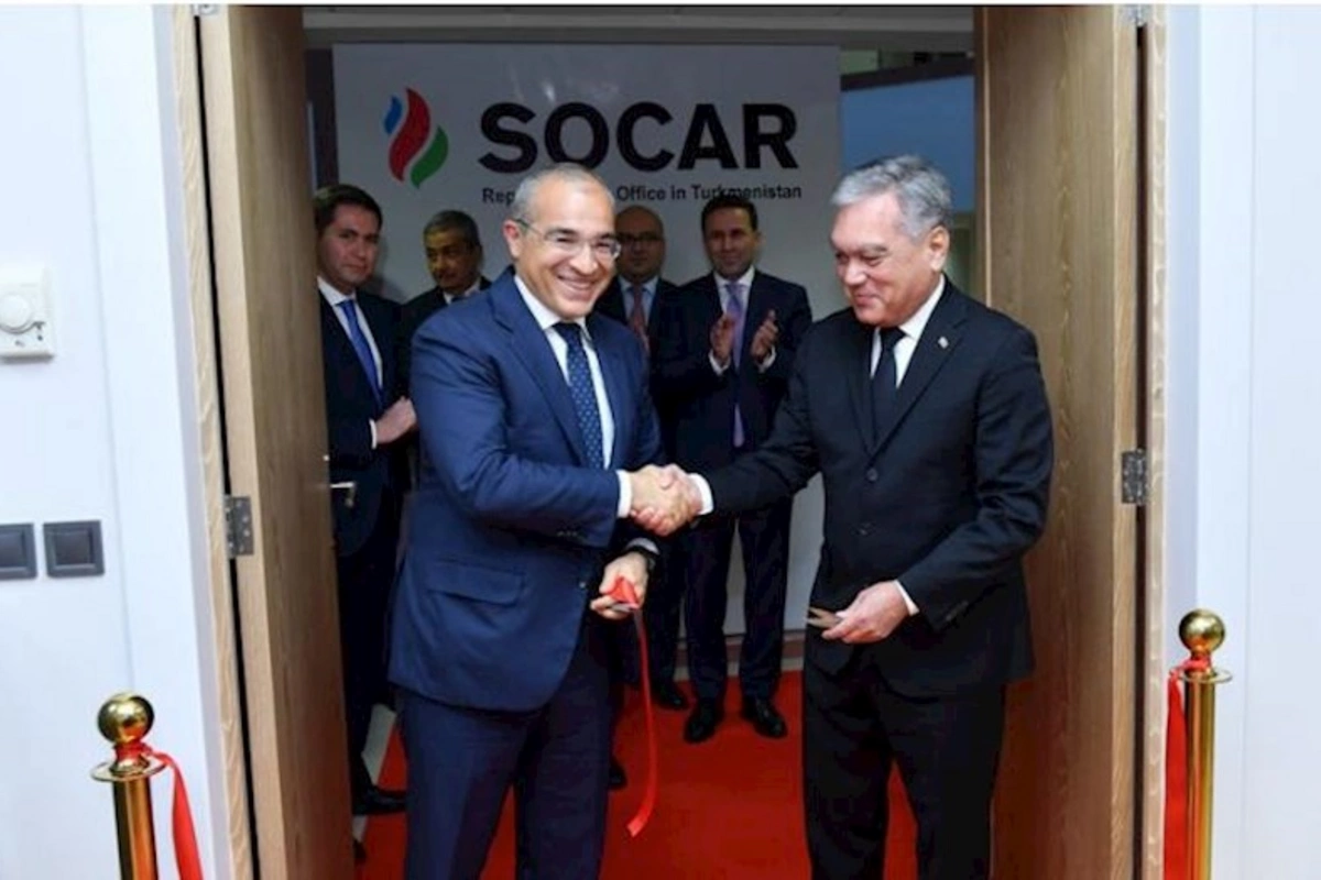 Türkmənistanda SOCAR-ın ofisi açıldı — FOTO