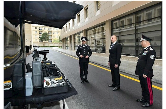 Prezident DTX-nin yeni inzibati binalarının açılışında — FOTOLAR