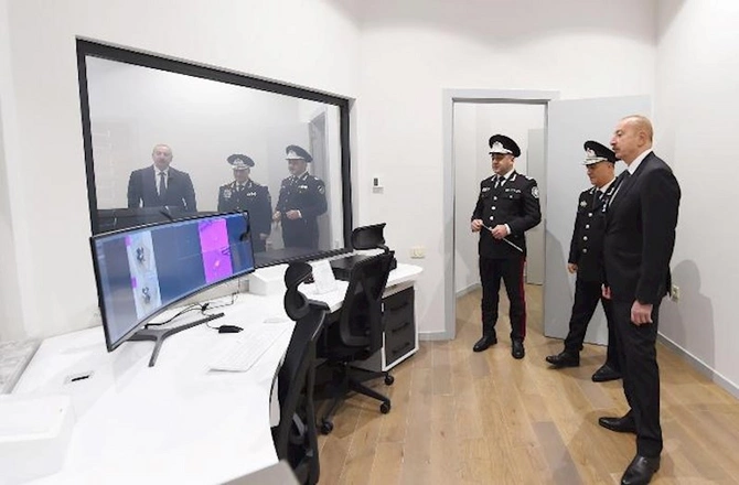 Prezident DTX-nin yeni inzibati binalarının açılışında — FOTOLAR