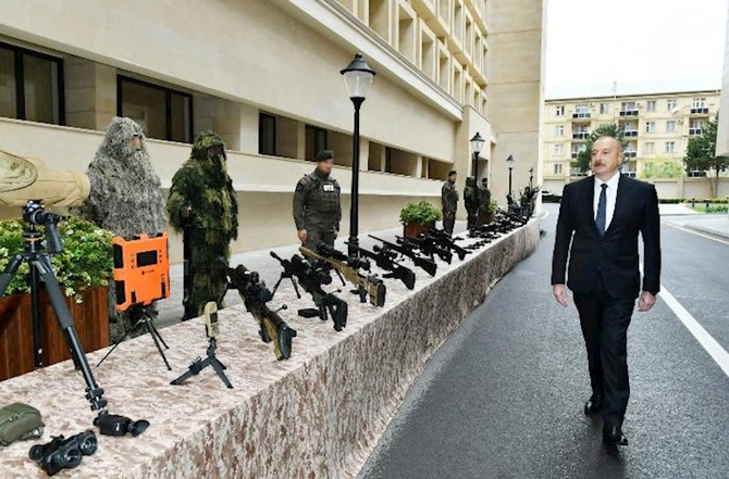 Prezident DTX-nin yeni inzibati binalarının açılışında — FOTOLAR