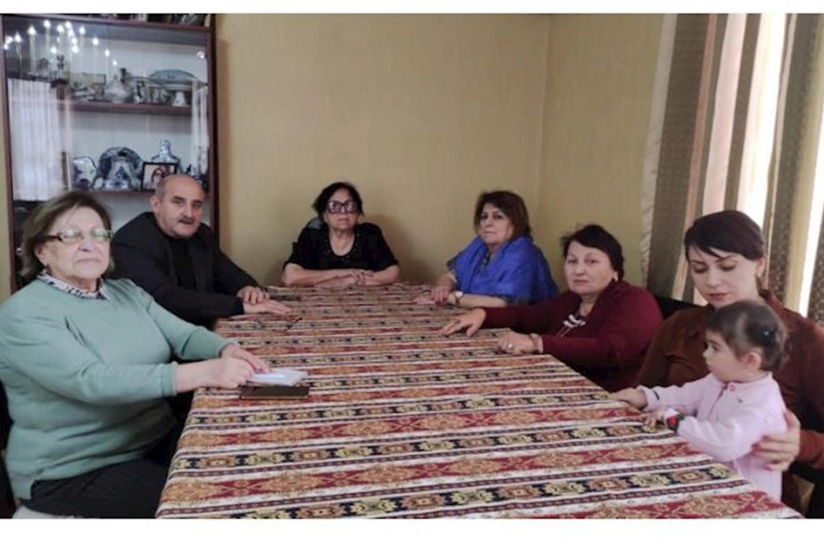 Əziz Orucovun ailəsi tanınmış hüquq müdafiəçiləri ilə görüşdü — FOTO