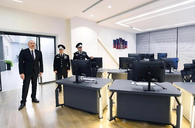 Prezident DTX-nin yeni inzibati binalarının açılışında — FOTOLAR