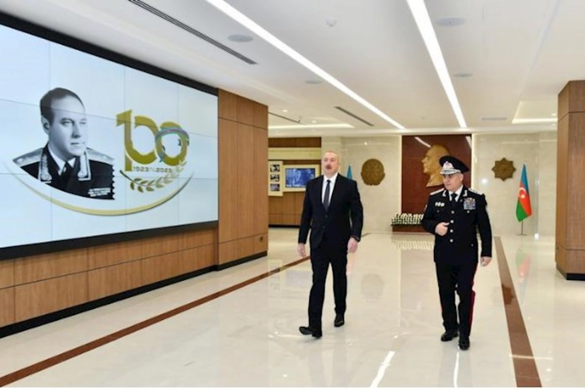 Prezident DTX-nin yeni inzibati binalarının açılışında — FOTOLAR
