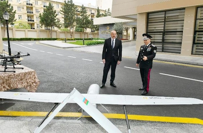 Prezident DTX-nin yeni inzibati binalarının açılışında — FOTOLAR