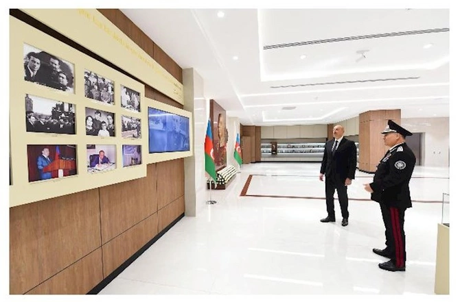 Prezident DTX-nin yeni inzibati binalarının açılışında — FOTOLAR