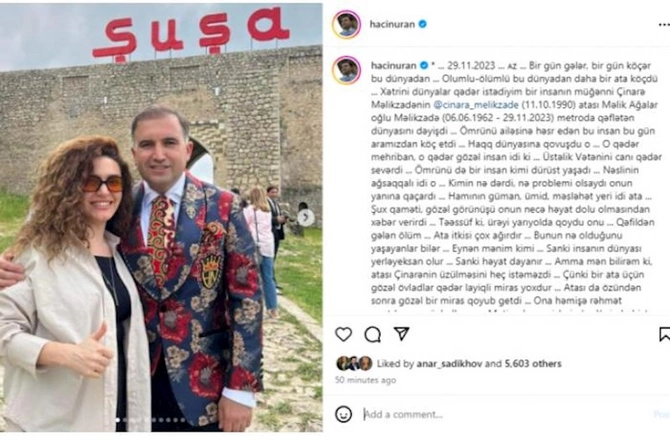 Bakı metrosunda ölən şəxs məşhur müğənninin atası imiş — FOTO
