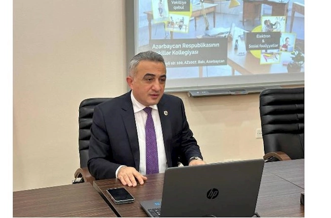 Vəkilliyə namizədlərlə icbari təlimə başlanıldı Vəkilliyə namizədlərlə icbari təlimə başlanıldı