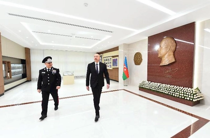 Prezident DTX-nin yeni inzibati binalarının açılışında — FOTOLAR
