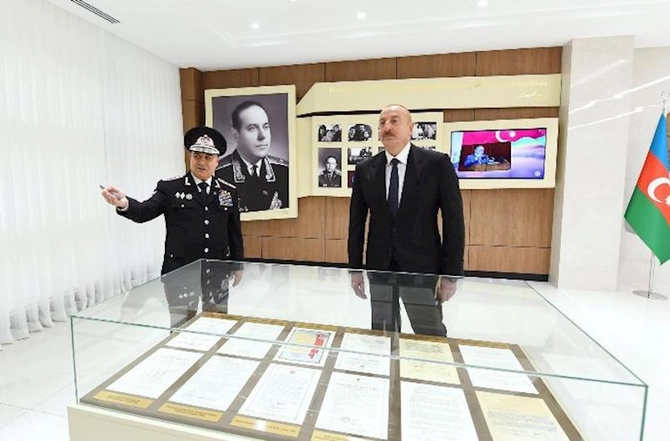 Prezident DTX-nin yeni inzibati binalarının açılışında — FOTOLAR