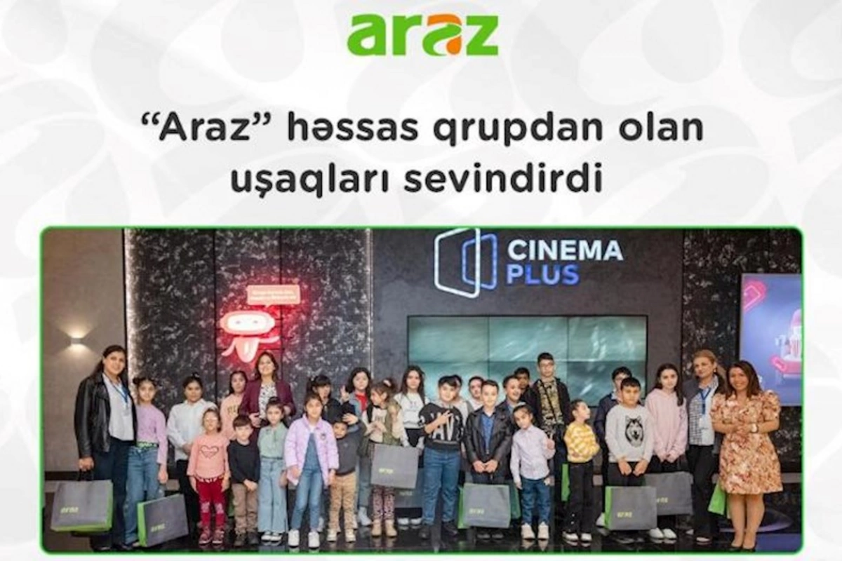 “Araz” Zəfər Günü münasibətilə həssas qrupdan olan uşaqları sevindirdi — FOTOLAR