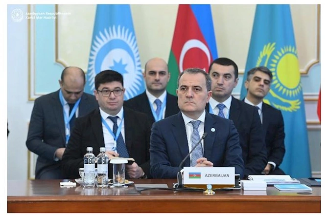 Ceyhun Bayramov TDT Xarici İşlər Nazirləri Şurasının iclasında çıxış etdi Ceyhun Bayramov TDT Xarici İşlər Nazirləri Şurasının iclasında çıxış etdi