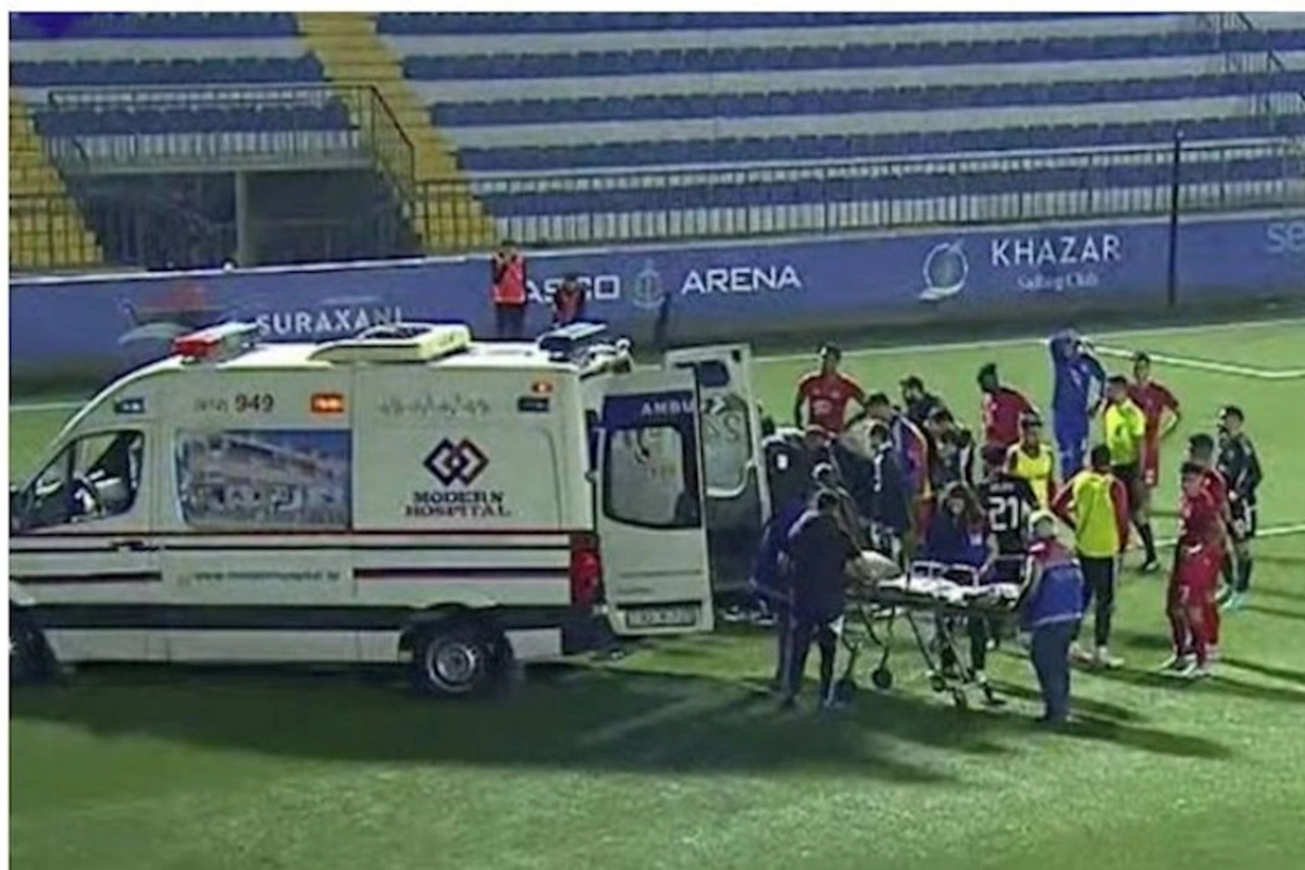 Oyun zamanı huşunu itirən futbolçunun son vəziyyəti açıqlandı