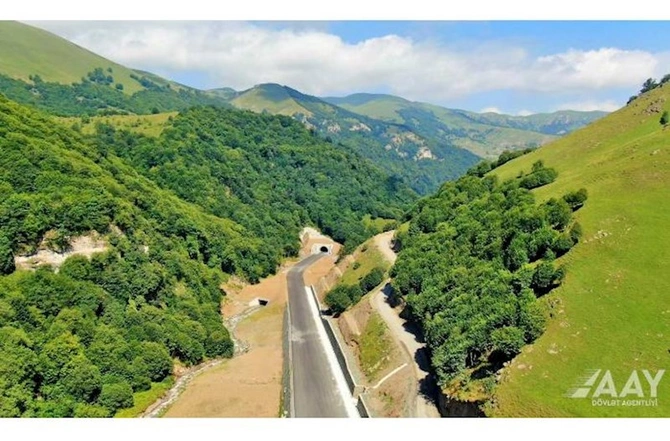 Murovdağ tunelində qazma işləri tamamlandı — FOTO