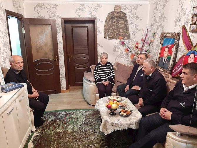 Şəhid Fuad Bağırovun əziz xatirəsi anıldı — FOTOLAR