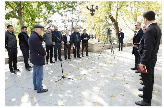 Qədim Şamaxının müasir sahibkarları Açıq mikrofonda — FOTOLAR