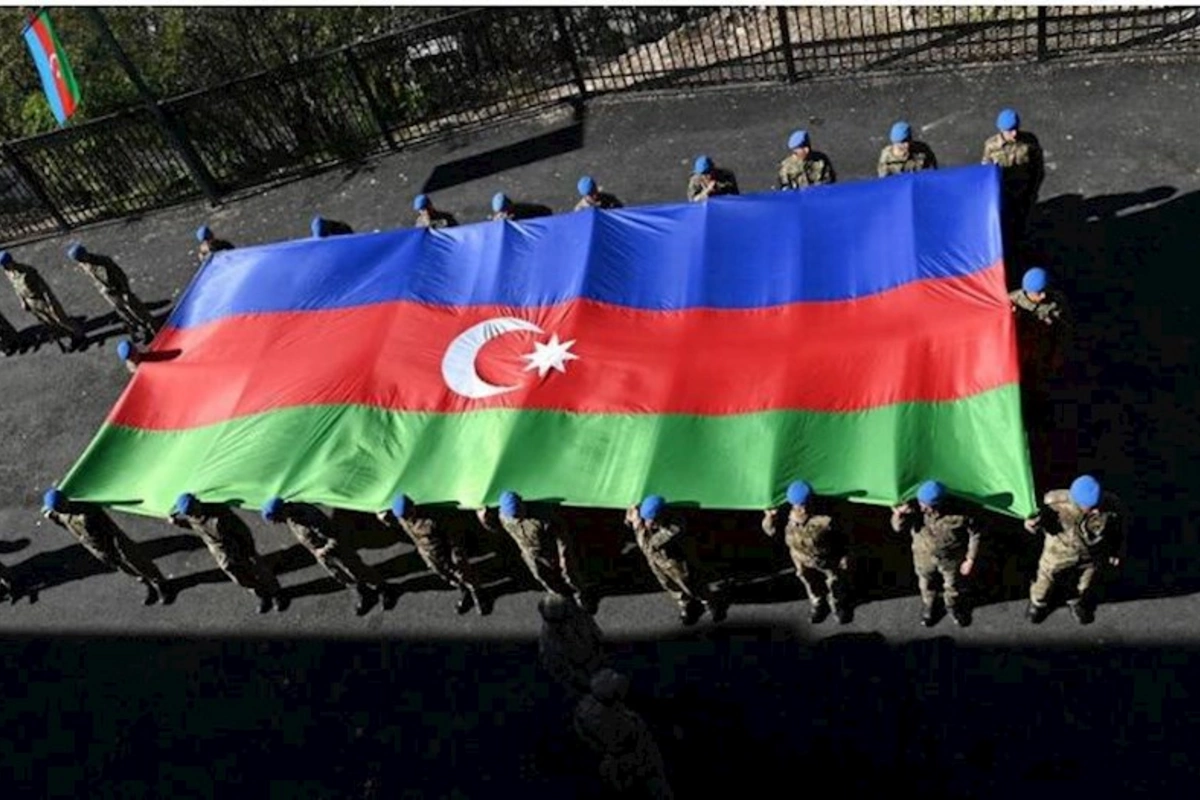 Laçında “Bayraq yürüşü” — FOTOLAR