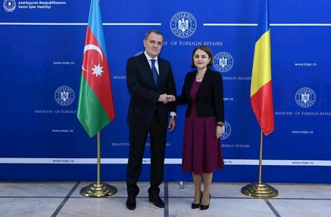 Ceyhun Bayramov Rumıniyada səfərdədir — FOTO