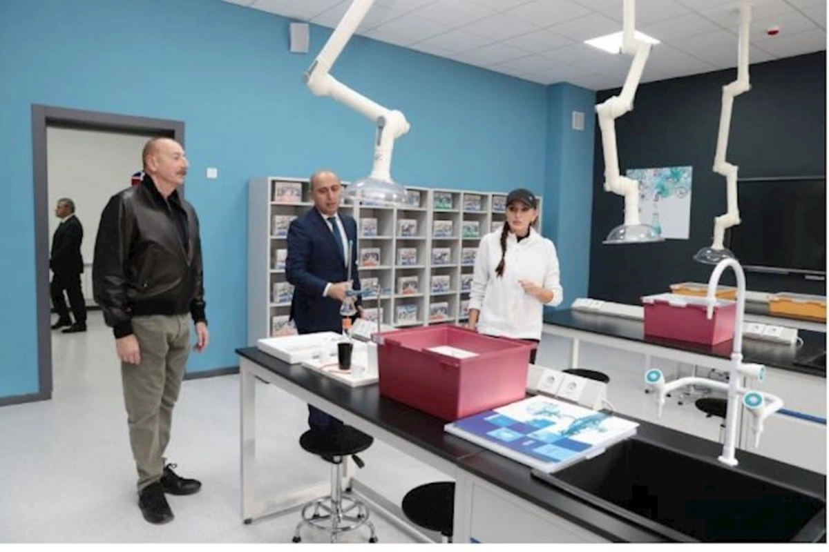 Şuşa şəhəri 1 nömrəli tam orta məktəbin açılışı olub