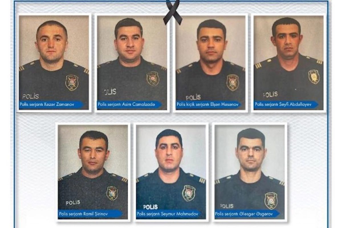 Prezident şəhid polisləri təltif etdi