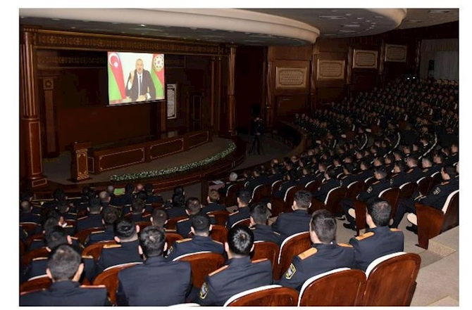 DİN-də Zəfər Gününə həsr olunmuş tədbir keçirildi — VİDEO DİN-də Zəfər Gününə həsr olunmuş tədbir keçirildi — VİDEO