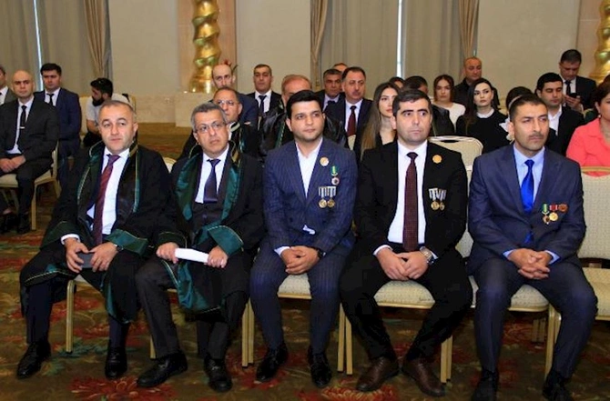 Zəfər Günü münasibətilə vəkilliyə namizədlərin təntənəli andiçmə mərasimi keçirildi — FOTOLAR