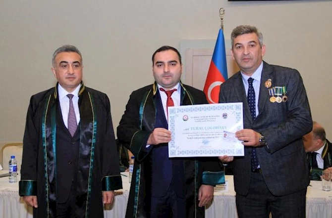 Zəfər Günü münasibətilə vəkilliyə namizədlərin təntənəli andiçmə mərasimi keçirildi — FOTOLAR