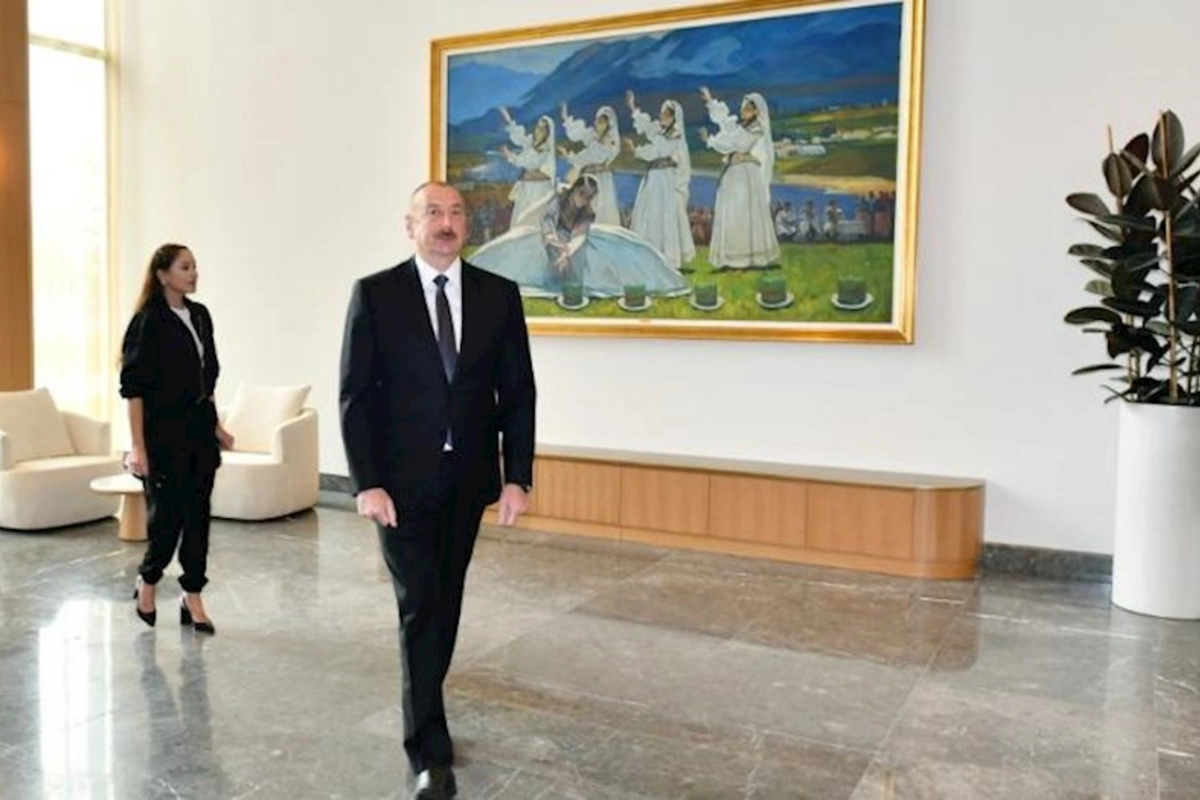 Prezident və xanımı Şuşada “Yasəmən” otelinin açılışında
