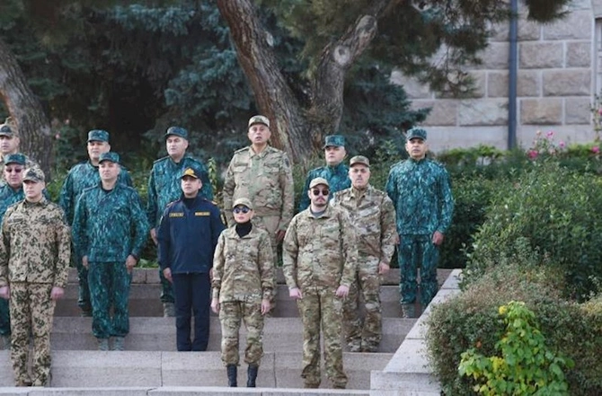Xankəndidəki Zəfər paradından FOTOLAR