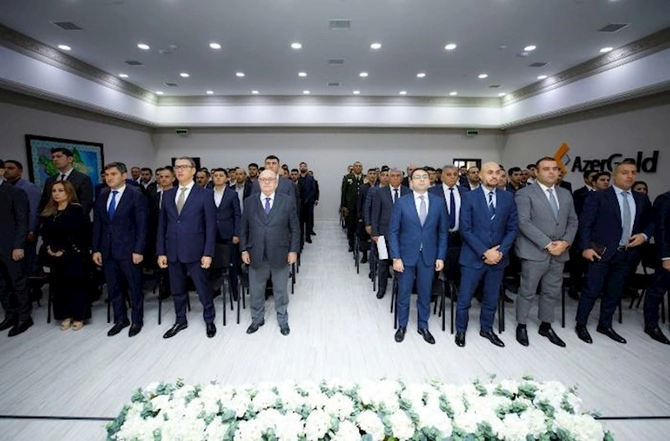 “AzerGold”-da Zəfər Günü münasibətilə görüş — FOTOLAR