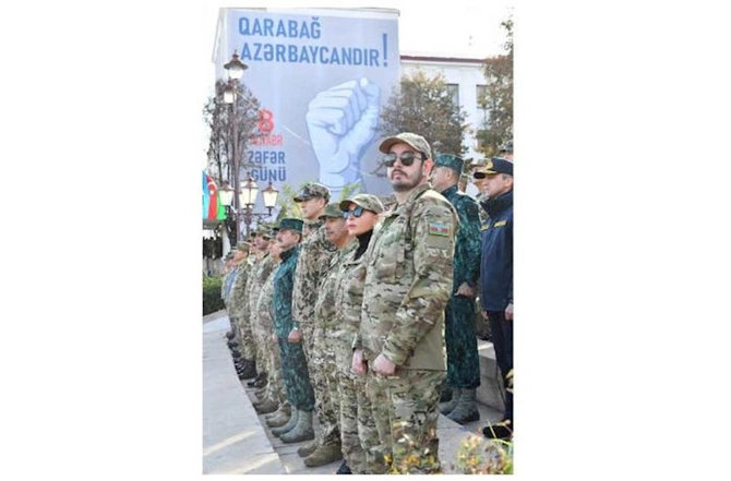 Xankəndidəki Zəfər paradından FOTOLAR