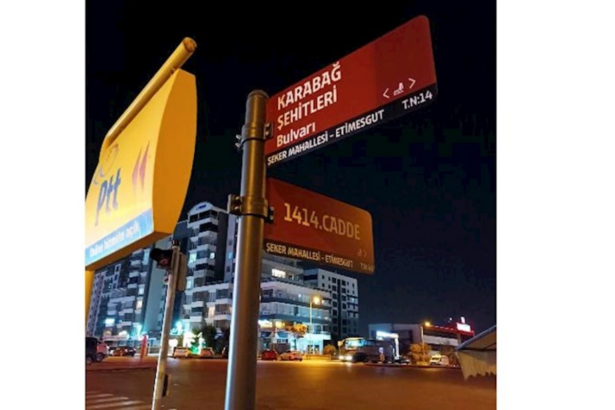 Ankarada küçəyə “Qarabağ Şəhidləri Bulvarı” adı verildi